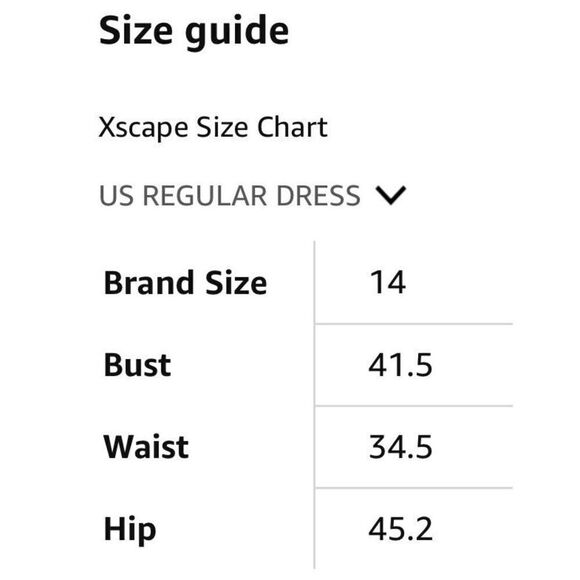 Xscape Women's Long Off The Shoulder Scuba Crepe Dress - Picture 8 of 8